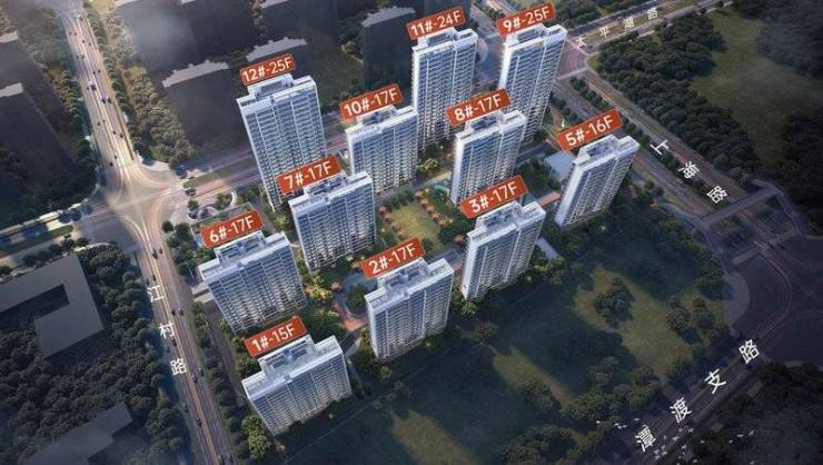 投云启华章花园楼盘户型图CQ9电子游戏平台合肥皖(图5)